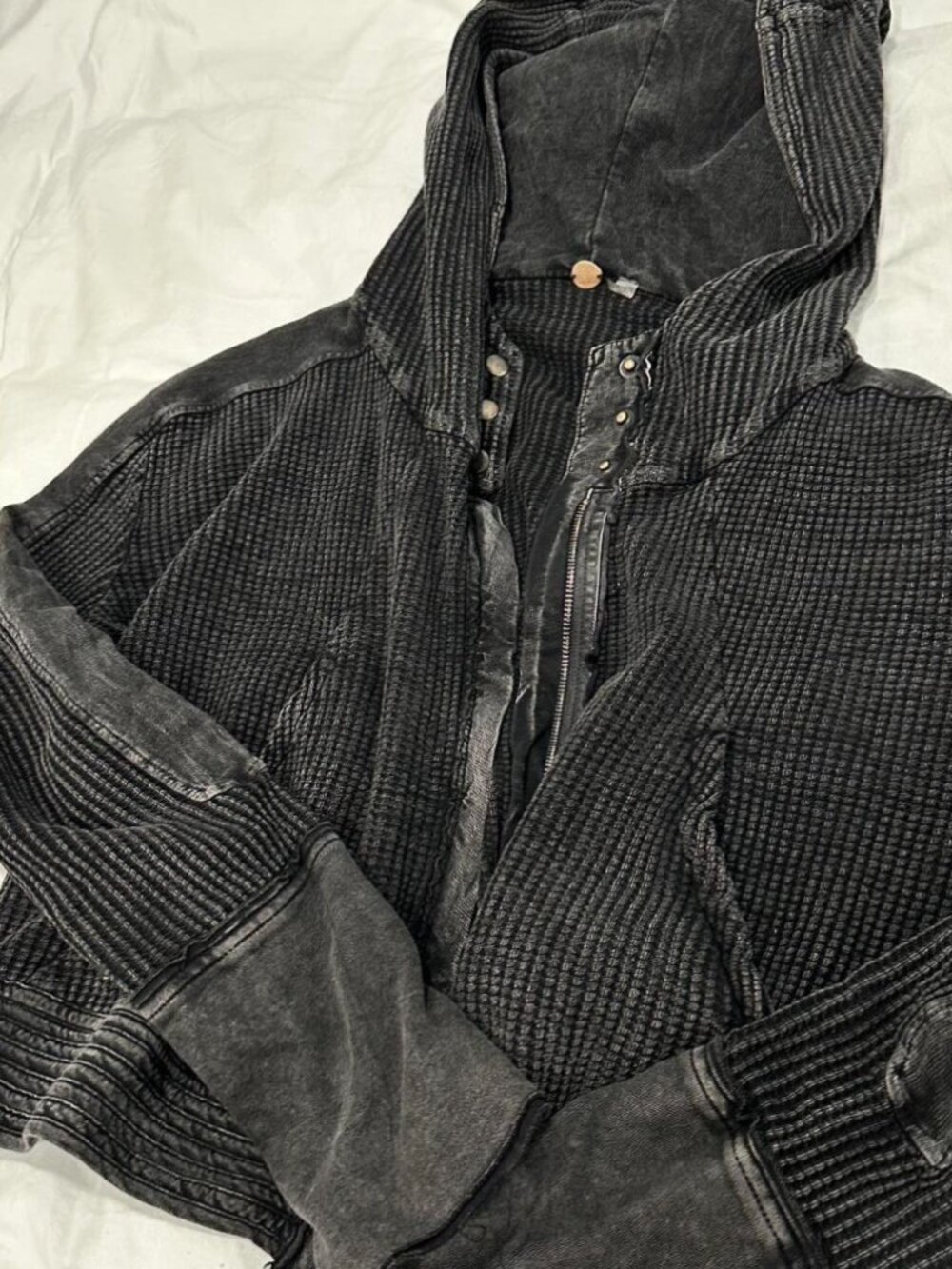 Free People One Mason Hoodie - Distressed